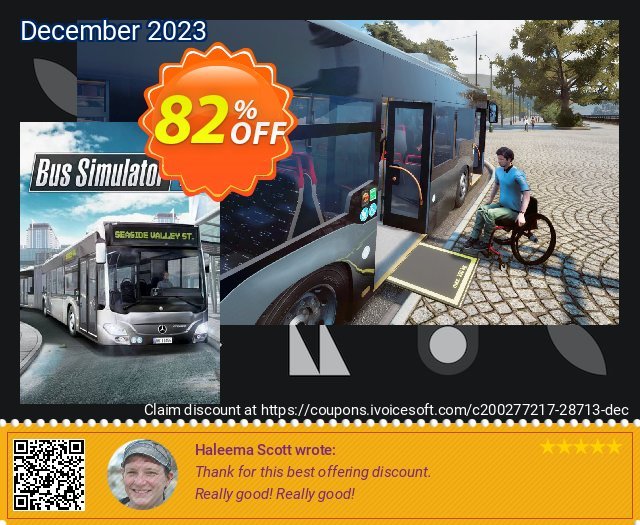 Bus Simulator 18 PC teristimewa voucher promo Screenshot