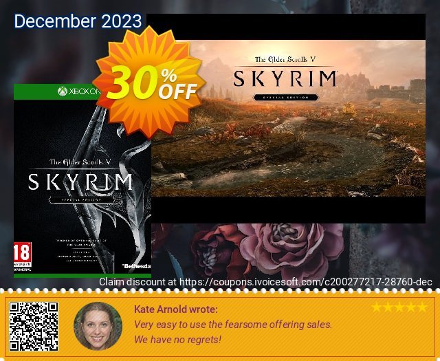 Elder Scrolls V 5 Skyrim Special Edition Xbox One (US) 美妙的 产品销售 软件截图