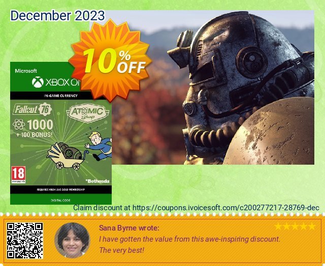 Fallout 76 - 1100 Atoms Xbox One  굉장한   세일  스크린 샷