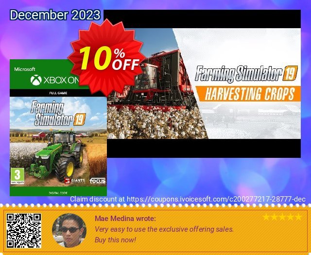 Farming Simulator 19 Xbox One 最佳的 促销销售 软件截图