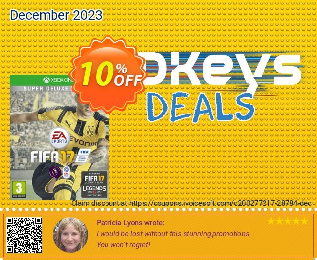 FIFA 17 Super Deluxe Edition Xbox One - Digital Code discount 10% OFF, 2024 Spring offering sales. FIFA 17 Super Deluxe Edition Xbox One - Digital Code Deal