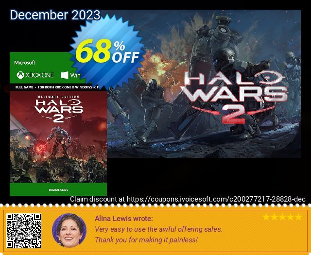 Halo Wars 2 Ultimate Edition Xbox One/PC discount 65% OFF, 2022 New Year's Day offering sales. Halo Wars 2 Ultimate Edition Xbox One/PC Deal