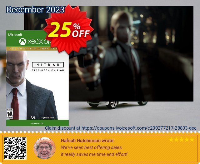 Hitman The Complete First Season - Xbox One discount 25% OFF, 2022 Cycle to Work Day offering deals. Hitman The Complete First Season - Xbox One Deal