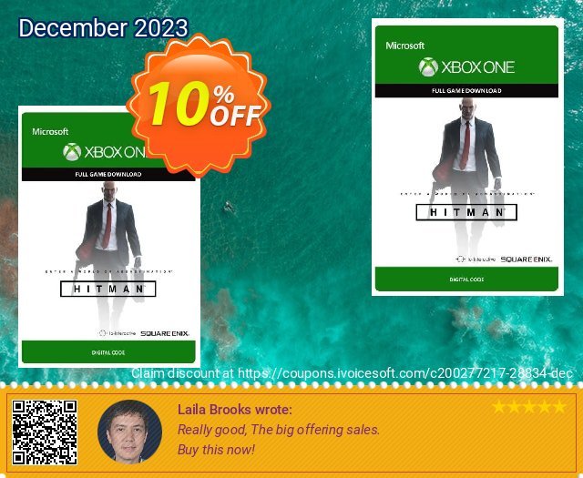 Hitman The Full Experience Xbox One - Digital Code  특별한   매상  스크린 샷