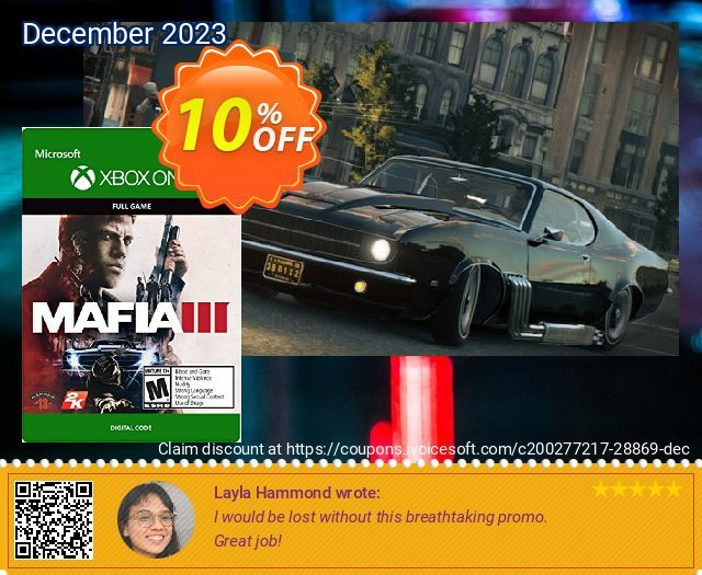 Mafia III 3 Xbox One fantastisch Rabatt Bildschirmfoto