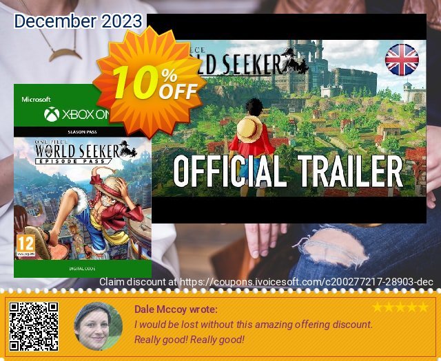 One Piece World Seeker Episode Pass Xbox One discount 10% OFF, 2024 Resurrection Sunday offering sales. One Piece World Seeker Episode Pass Xbox One Deal