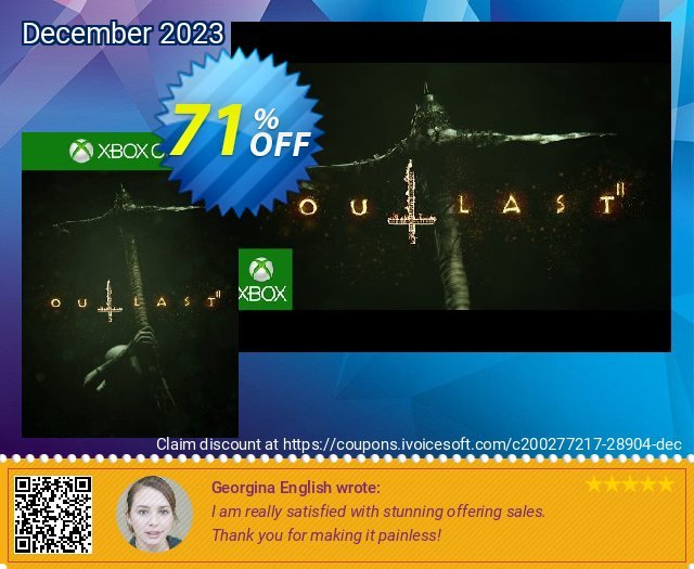 Outlast 2 Xbox One (UK) discount 71% OFF, 2022 New Year offering sales. Outlast 2 Xbox One (UK) Deal