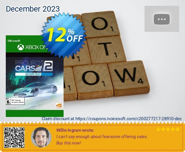 Project Cars 2 - Season Pass Xbox One 美妙的 产品销售 软件截图