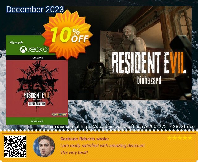 Resident Evil 7 - Biohazard Deluxe Edition Xbox One discount 10% OFF, 2024 Easter offering sales. Resident Evil 7 - Biohazard Deluxe Edition Xbox One Deal