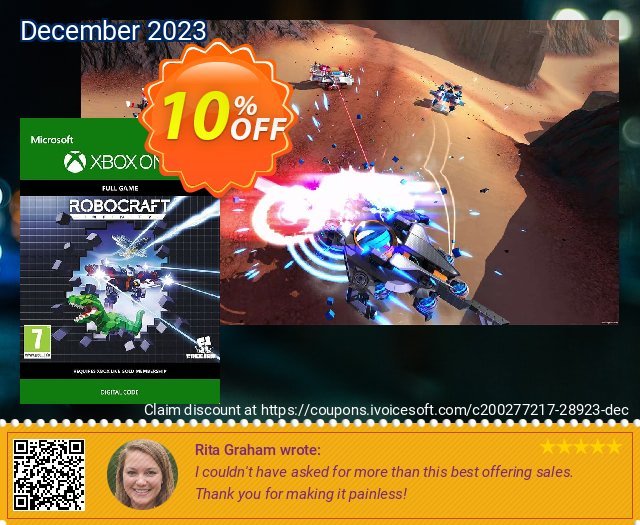 Robocraft Infinity Xbox One discount 10% OFF, 2024 Resurrection Sunday offering sales. Robocraft Infinity Xbox One Deal