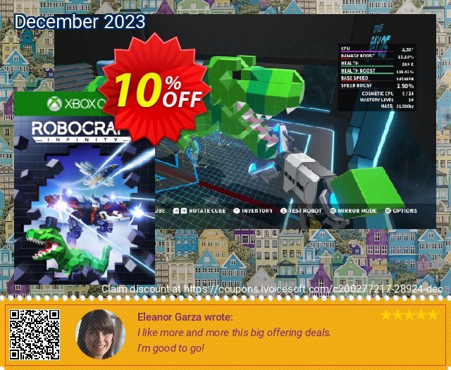 Robocraft Infinity Xbox One BETA 令人敬畏的 折扣 软件截图