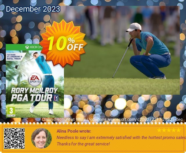 Rory McIlroy PGA Tour Xbox One - Digital Code ausschließlich Nachlass Bildschirmfoto