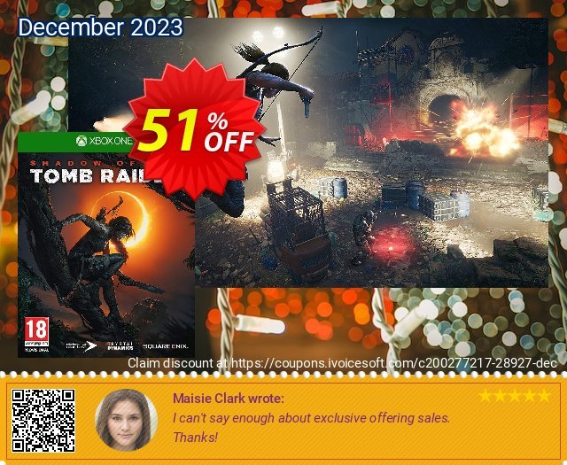 Shadow of the Tomb Raider Xbox One discount 51% OFF, 2024 Easter Day deals. Shadow of the Tomb Raider Xbox One Deal
