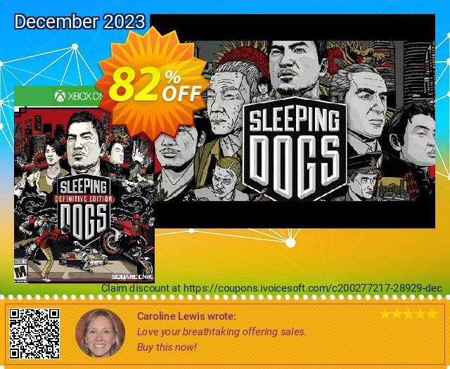 Sleeping Dogs Definitive Edition Xbox One (US) ausschließenden Diskont Bildschirmfoto