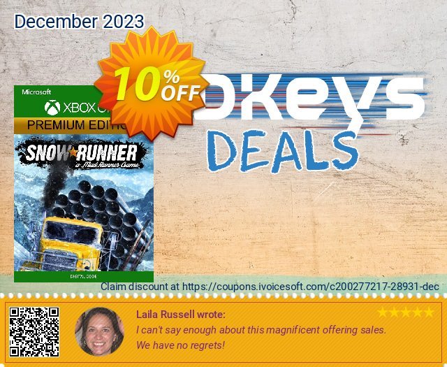SnowRunner - Premium Edition Xbox One (UK) 대단하다  프로모션  스크린 샷