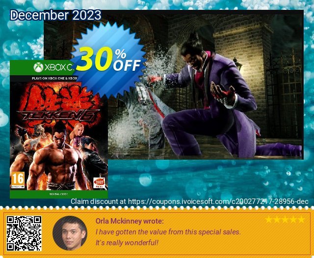 Tekken 6 Xbox One / Xbox 360 令人敬畏的 促销 软件截图
