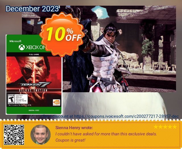 Tekken 7 Deluxe Edition Xbox One 可怕的 产品销售 软件截图