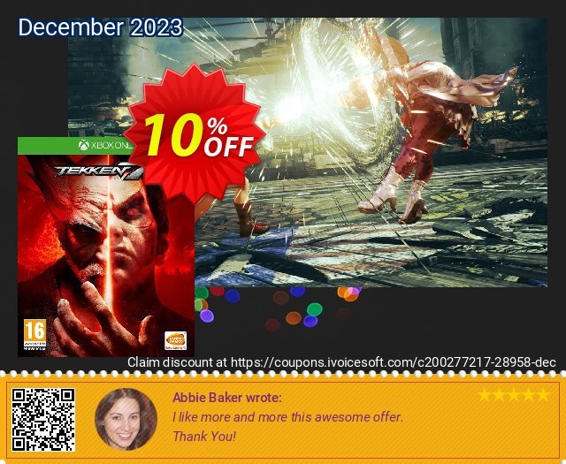 Tekken 7 Xbox One discount 10% OFF, 2024 Resurrection Sunday offering sales. Tekken 7 Xbox One Deal