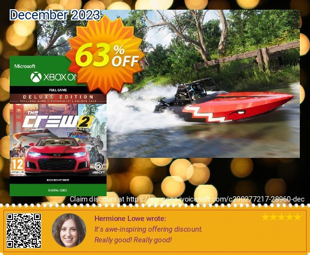 The Crew 2 Deluxe Edition Xbox One discount 63% OFF, 2024 World Heritage Day offering sales. The Crew 2 Deluxe Edition Xbox One Deal