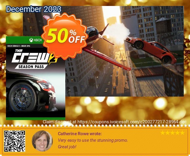 The Crew 2 Season Pass Xbox One atemberaubend Außendienst-Promotions Bildschirmfoto
