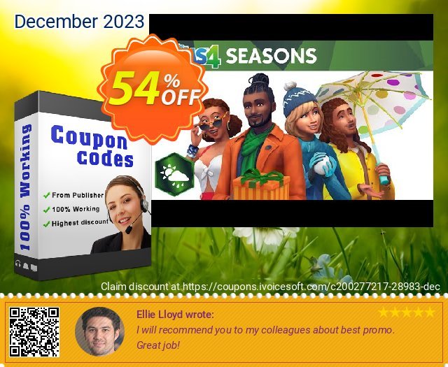 The Sims 4: Seasons Xbox One 驚きの連続 セール スクリーンショット