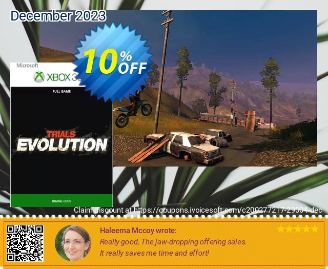 Trials Evolution Xbox 360 令人敬畏的 产品销售 软件截图