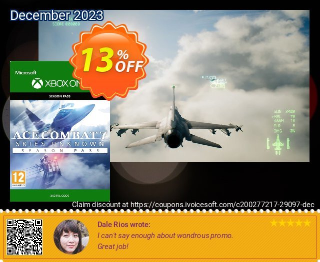 Ace Combat 7 Skies Unknown Season Pass Xbox One 令人敬畏的 促销 软件截图