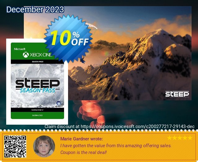 Steep Season Pass Xbox One ausschließlich Ermäßigungen Bildschirmfoto