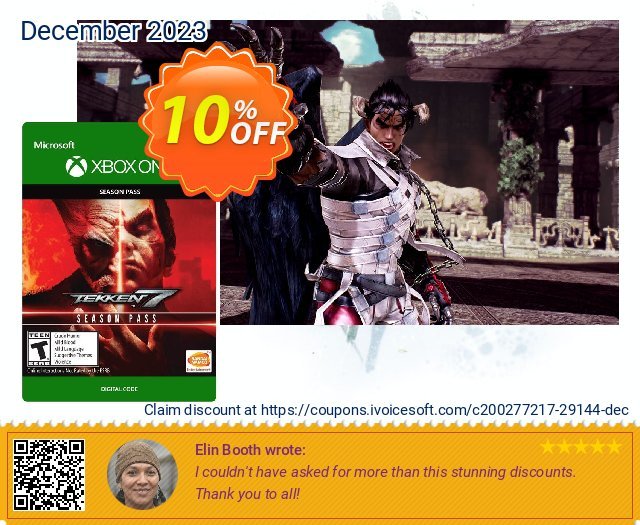 Tekken 7 Season Pass Xbox One discount 10% OFF, 2024 Spring offering sales. Tekken 7 Season Pass Xbox One Deal