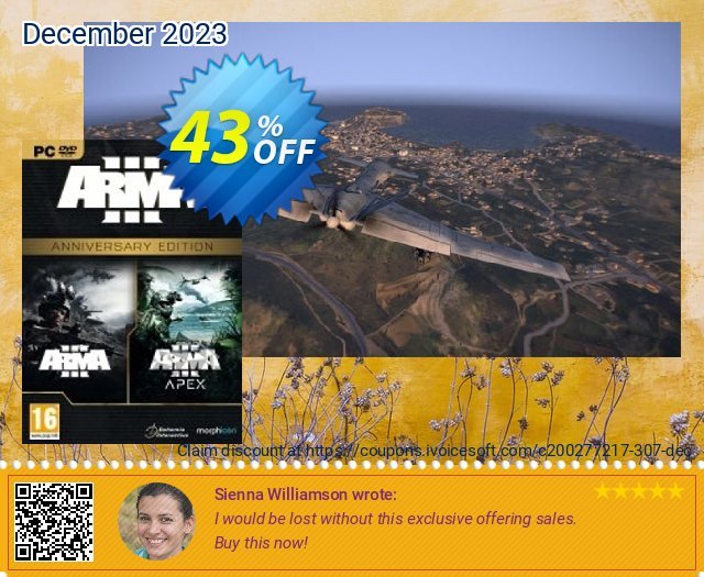 Arma 3: Anniversary Edition PC wunderbar Rabatt Bildschirmfoto
