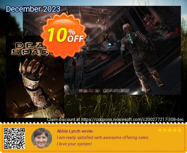 Dead Space PC teristimewa voucher promo Screenshot
