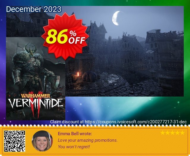 Warhammer Vermintide 2 PC luar biasa baiknya penawaran promosi Screenshot