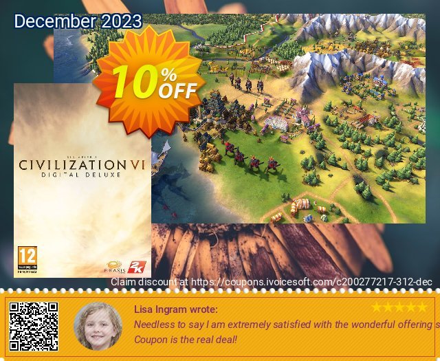 Sid Meier’s Civilization VI 6 Digital Deluxe PC (Global) toll Verkaufsförderung Bildschirmfoto