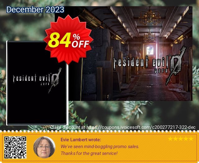 Resident Evil 0 HD PC mengherankan kupon Screenshot