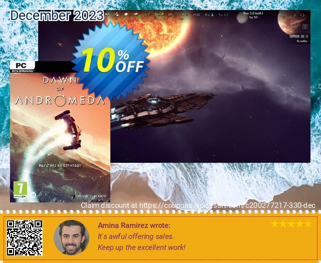 Dawn of Andromeda PC discount 10% OFF, 2024 Labour Day promo. Dawn of Andromeda PC Deal