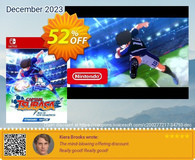 Captain Tsubasa: Rise of New Champions Switch (EU) super Verkaufsförderung Bildschirmfoto