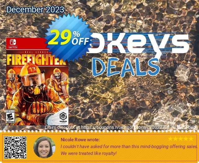 Real Heroes: Firefighter Switch (EU) discount 29% OFF, 2022 Flag Day promo. Real Heroes: Firefighter Switch (EU) Deal 2022 CDkeys