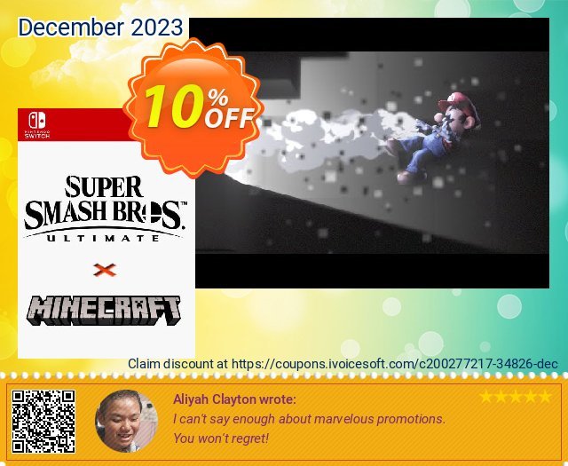 Super Smash Bros. Ultimate Challenger Pack 7 Switch (EU) 令人吃惊的 促销销售 软件截图