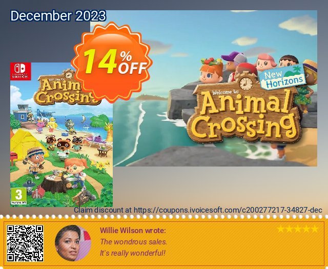 Animal Crossing: New Horizons Switch (US) discount 14% OFF, 2022 Memorial Day offering sales. Animal Crossing: New Horizons Switch (US) Deal 2022 CDkeys