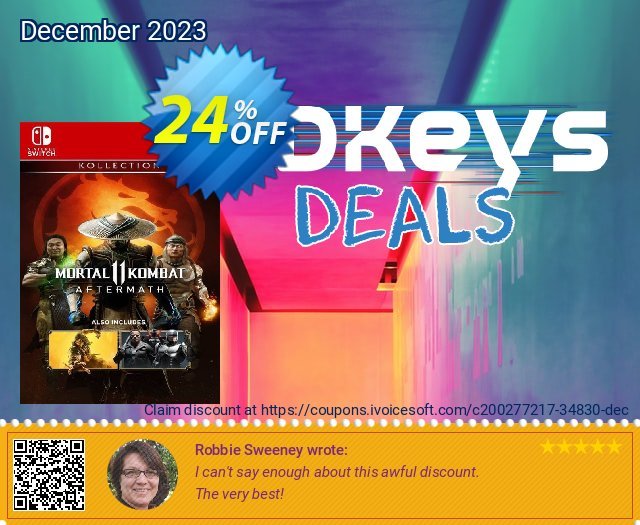 Mortal KOMBAT 11: Aftermath Kollection Switch (US) discount 24% OFF, 2022 Mother's Day offering sales. Mortal KOMBAT 11: Aftermath Kollection Switch (US) Deal 2022 CDkeys
