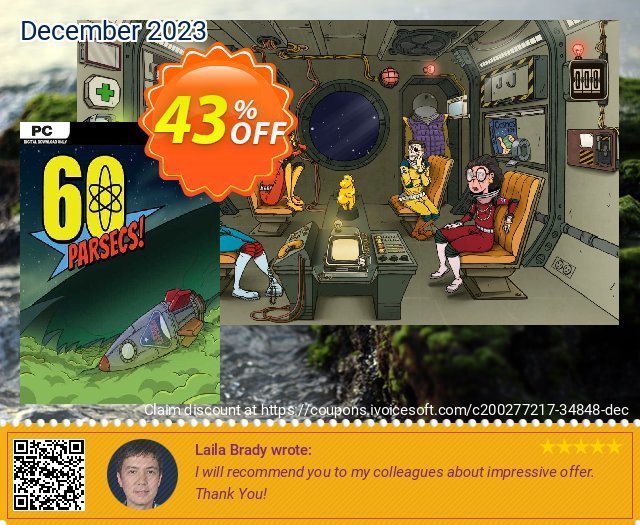 60 Parsecs! PC discount 43% OFF, 2024 Back to School promotions. 60 Parsecs! PC Deal 2024 CDkeys