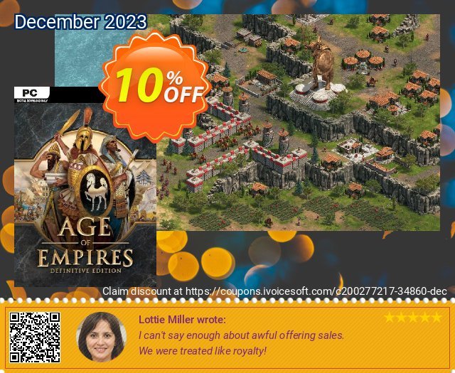 Age of Empires: Definitive Edition PC überraschend Ermäßigung Bildschirmfoto