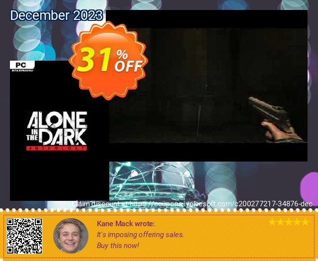 Alone in the Dark Anthology PC (EN) discount 31% OFF, 2024 Working Day offering discount. Alone in the Dark Anthology PC (EN) Deal 2024 CDkeys