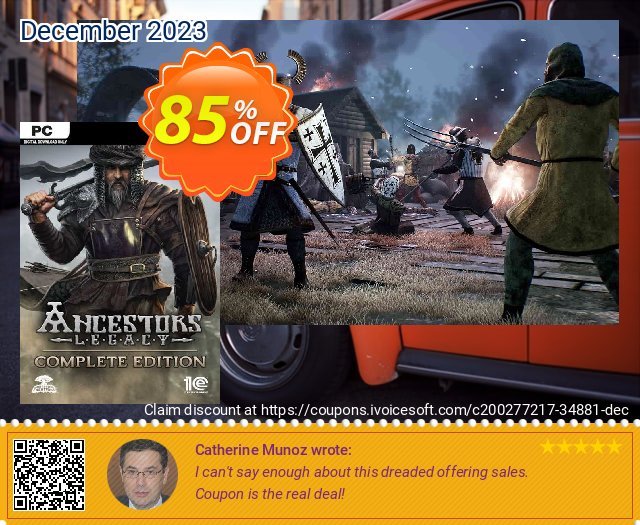 Ancestors Legacy - Complete Edition PC discount 85% OFF, 2024 April Fools' Day promo. Ancestors Legacy - Complete Edition PC Deal 2024 CDkeys