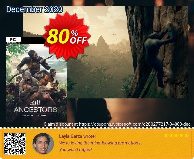 Ancestors: The Humankind Odyssey PC (WW) (Steam) discount 80% OFF, 2024 World Ovarian Cancer Day offering sales. Ancestors: The Humankind Odyssey PC (WW) (Steam) Deal 2024 CDkeys