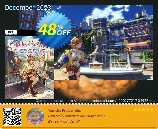 Atelier Ryza 2: Lost Legends & the Secret Fairy - Ultimate Edition PC discount 48% OFF, 2024 Easter Day offering sales. Atelier Ryza 2: Lost Legends &amp; the Secret Fairy - Ultimate Edition PC Deal 2024 CDkeys