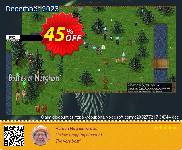 Battles of Norghan PC discount 45% OFF, 2024 National Singles Day sales. Battles of Norghan PC Deal 2024 CDkeys