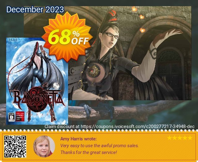 Bayonetta PC super Außendienst-Promotions Bildschirmfoto