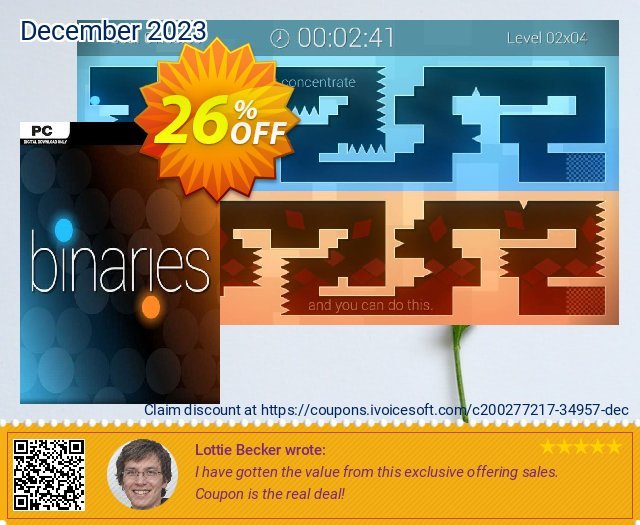 Binaries PC beeindruckend Angebote Bildschirmfoto