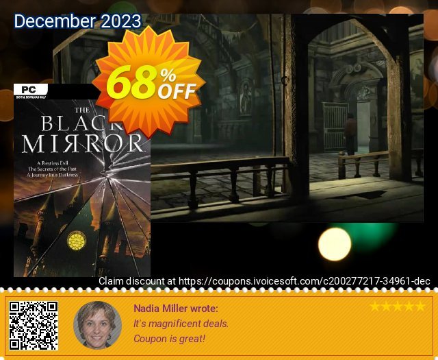 Black Mirror I PC discount 68% OFF, 2024 Easter offering sales. Black Mirror I PC Deal 2024 CDkeys